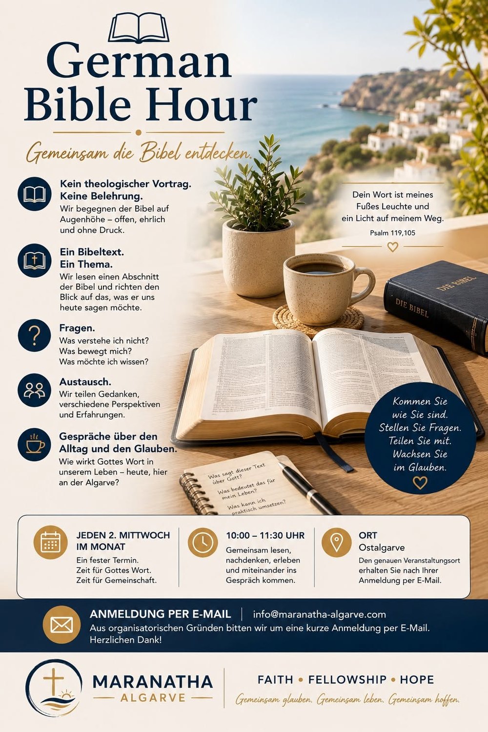 German Bible Hour Maranatha Algarve